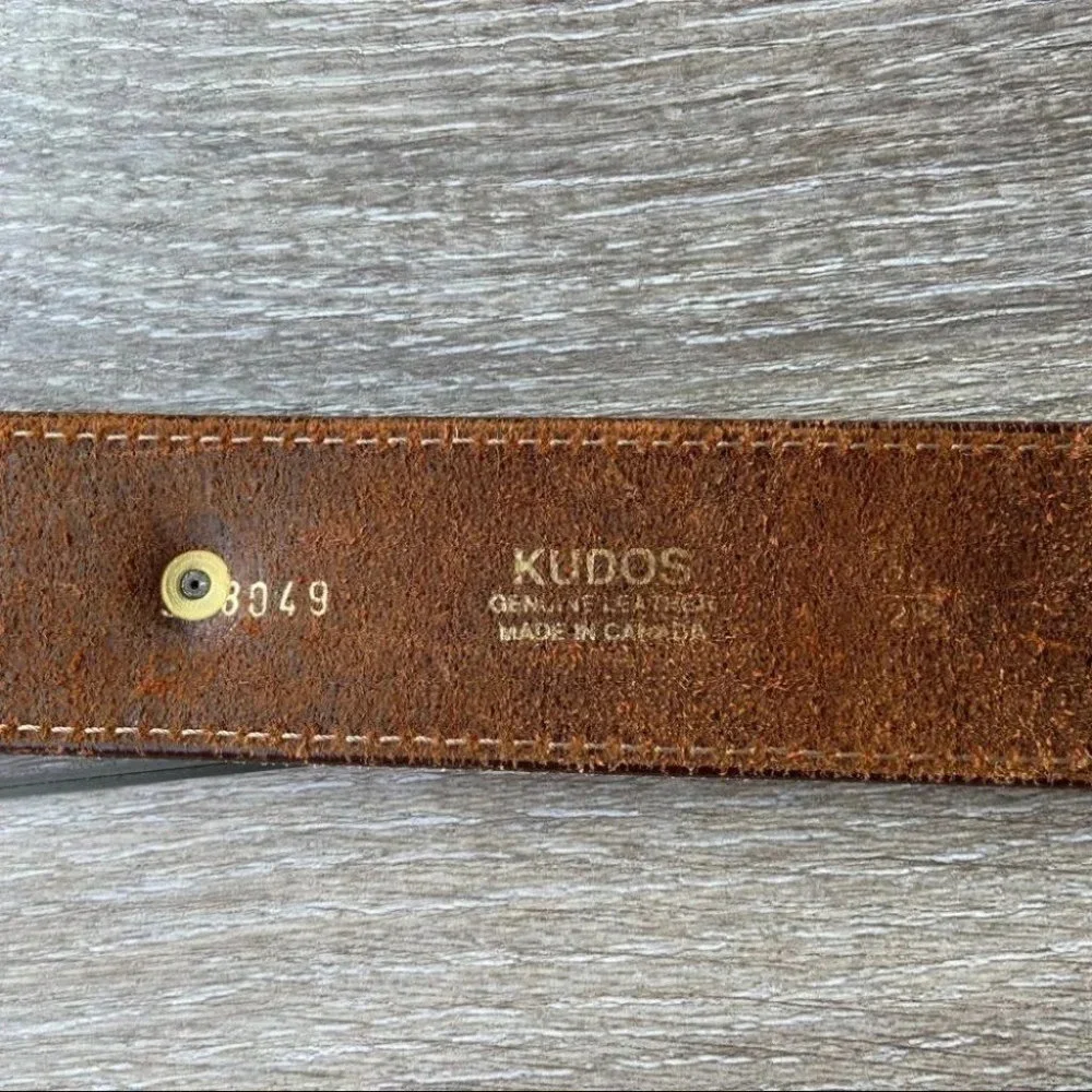 Vintage Kudos Boho Western Leather Belt